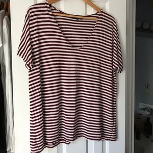 Perfect Hatch Maternity striped tee size 2/M